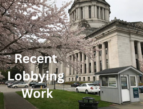 Recent Lobbying Work